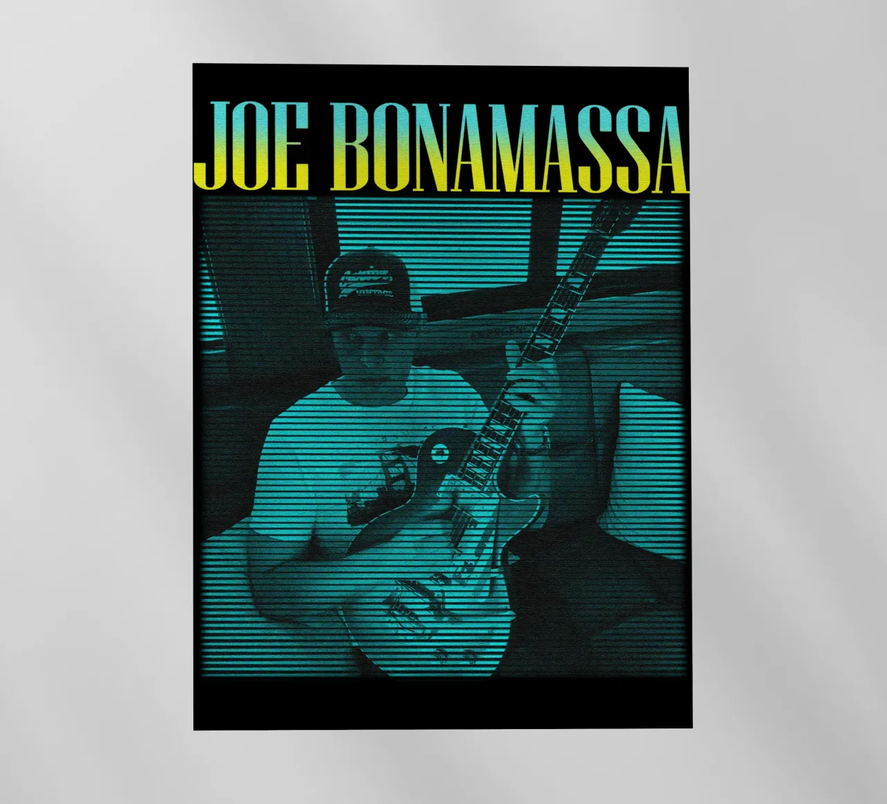Joe Bonamassa musicista classico pellicola backlit da mannys_artt