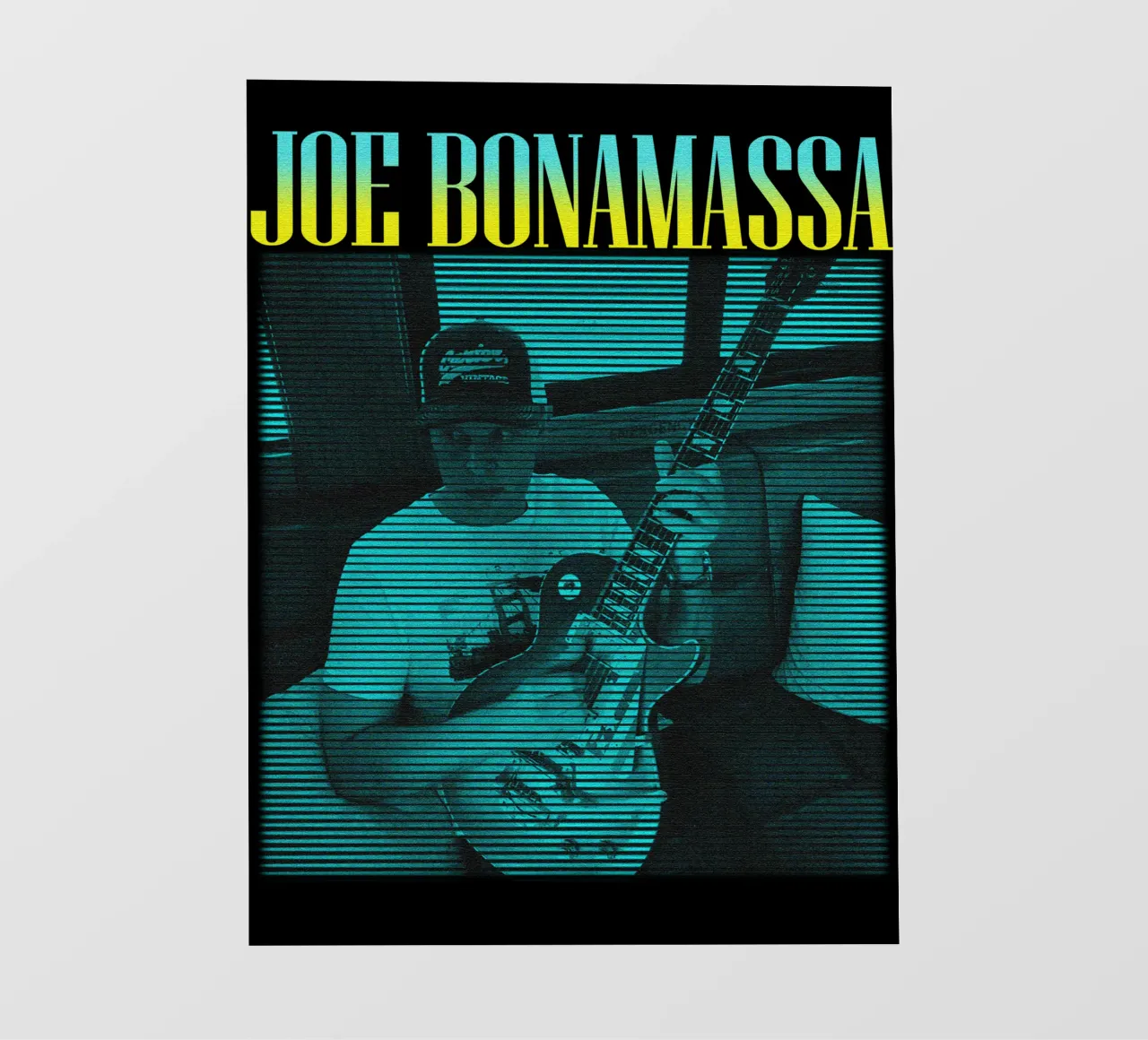 Joe Bonamassa musicista classico telo in pvc da mannys_artt