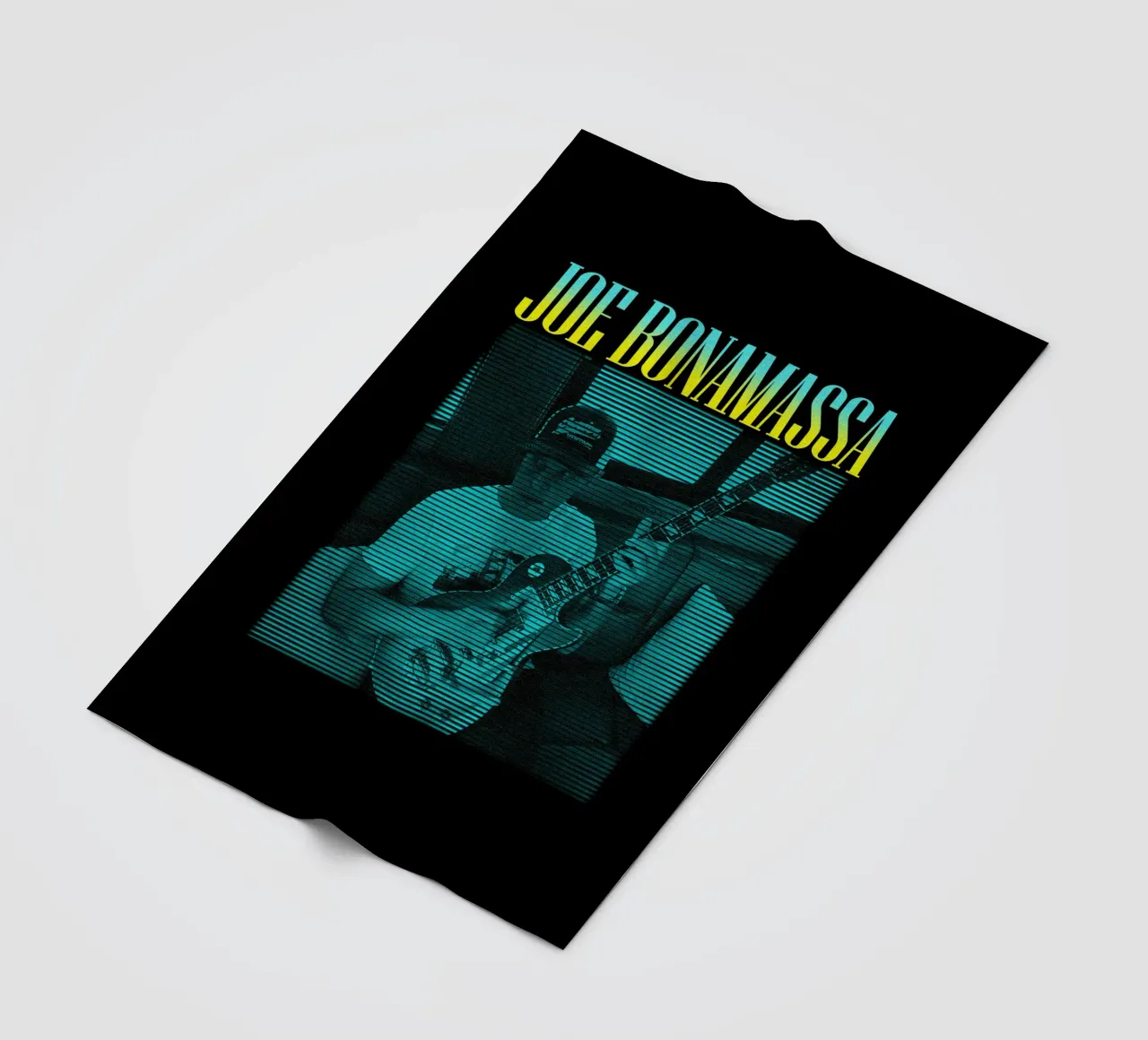 Joe Bonamassa musicista classico coperta in pile da mannys_artt