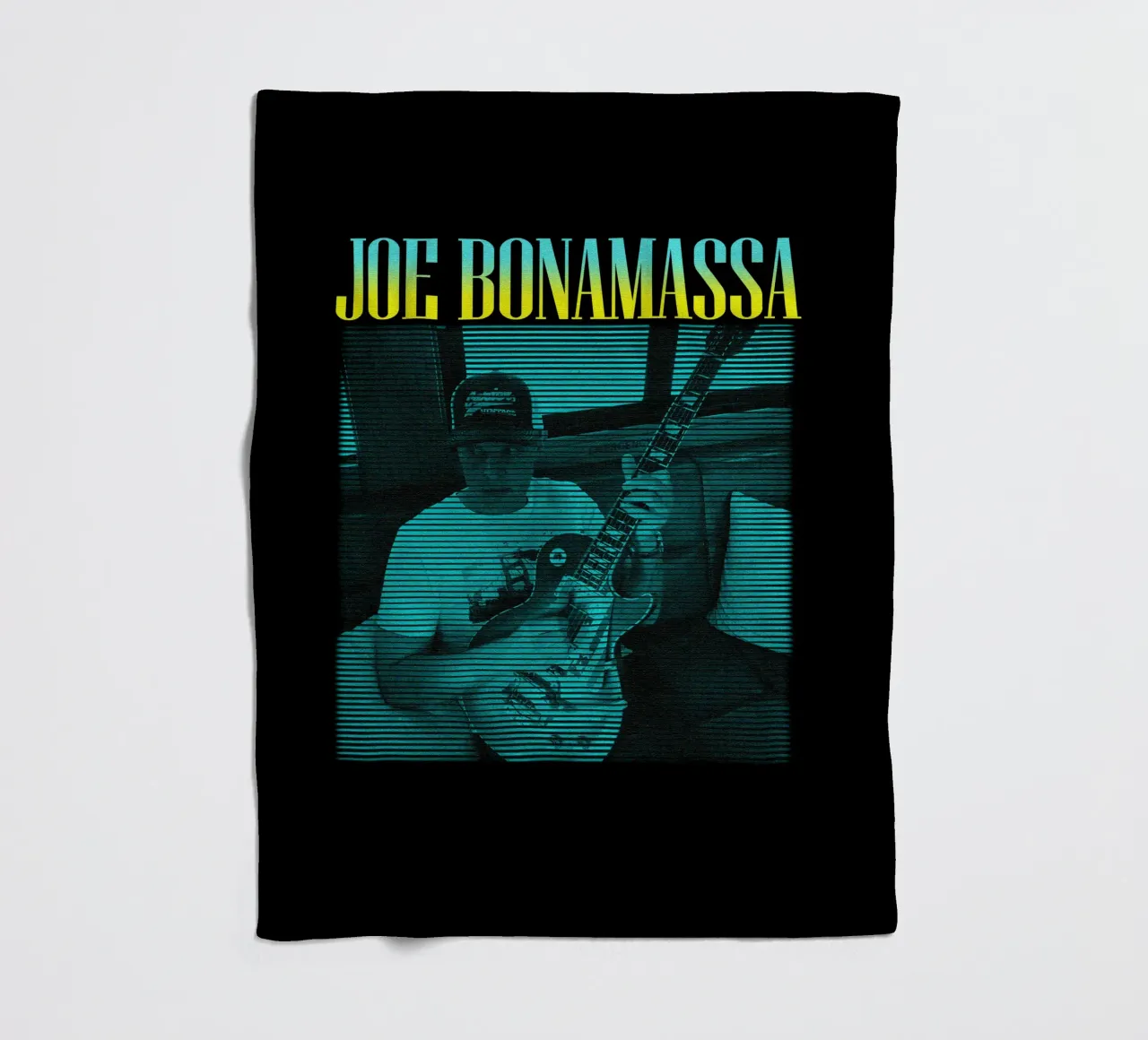 Joe Bonamassa musicista classico coperta in pile da mannys_artt