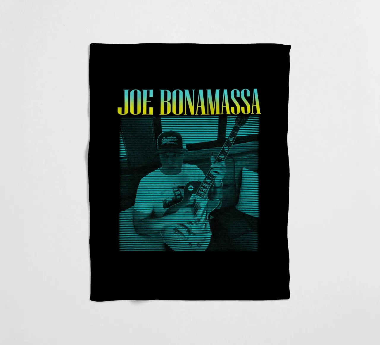 Joe Bonamassa musicista classico coperta in pile da mannys_artt