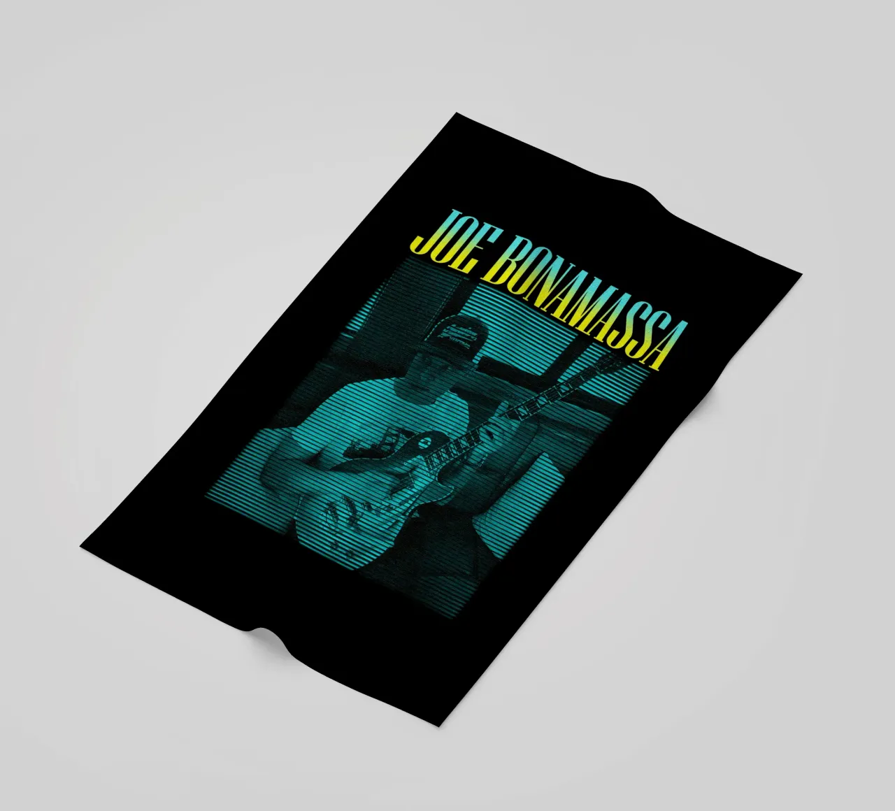 Joe Bonamassa musicista classico telo mare da mannys_artt