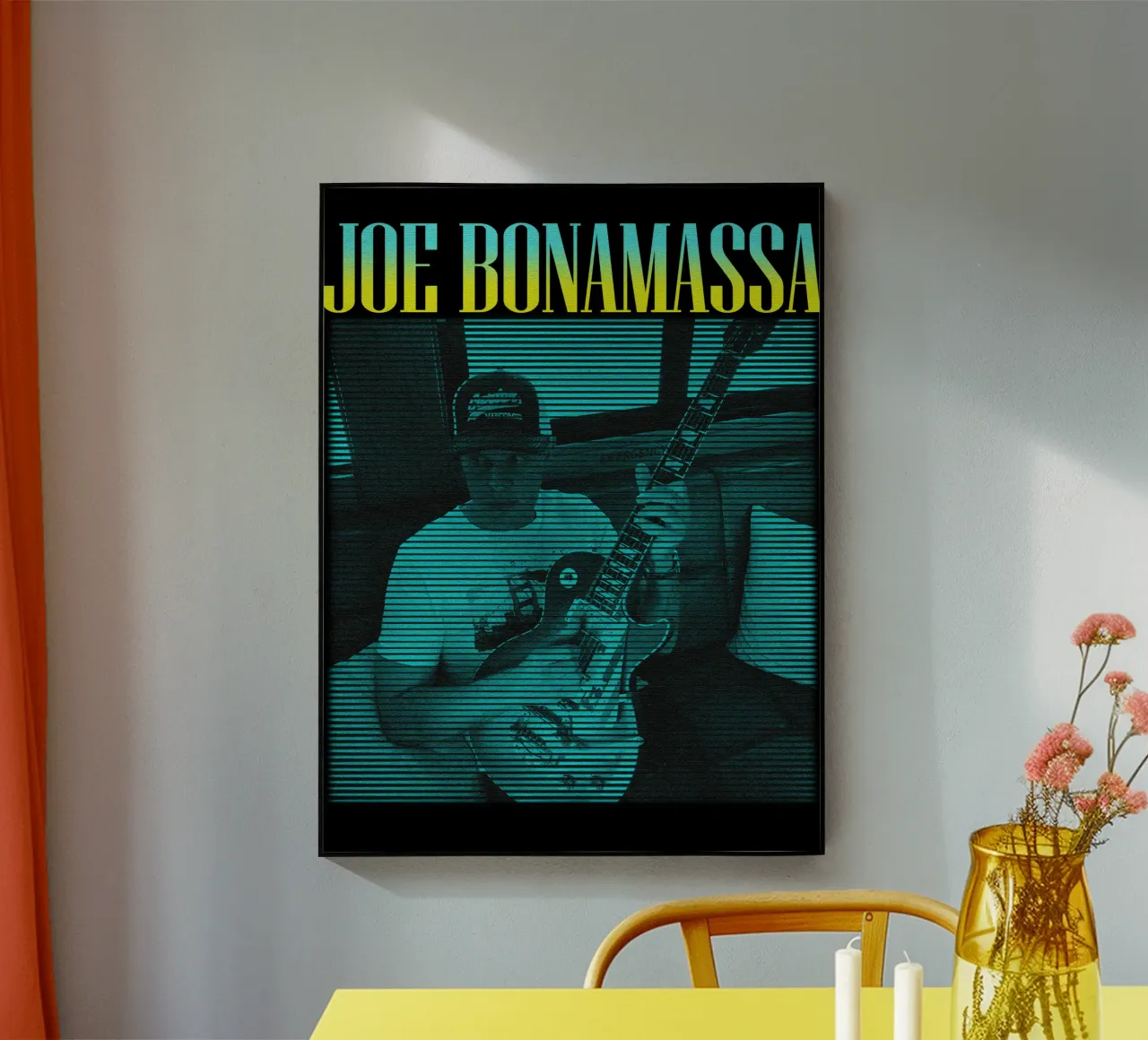 Joe Bonamassa musicista classico plexiglass da mannys_artt