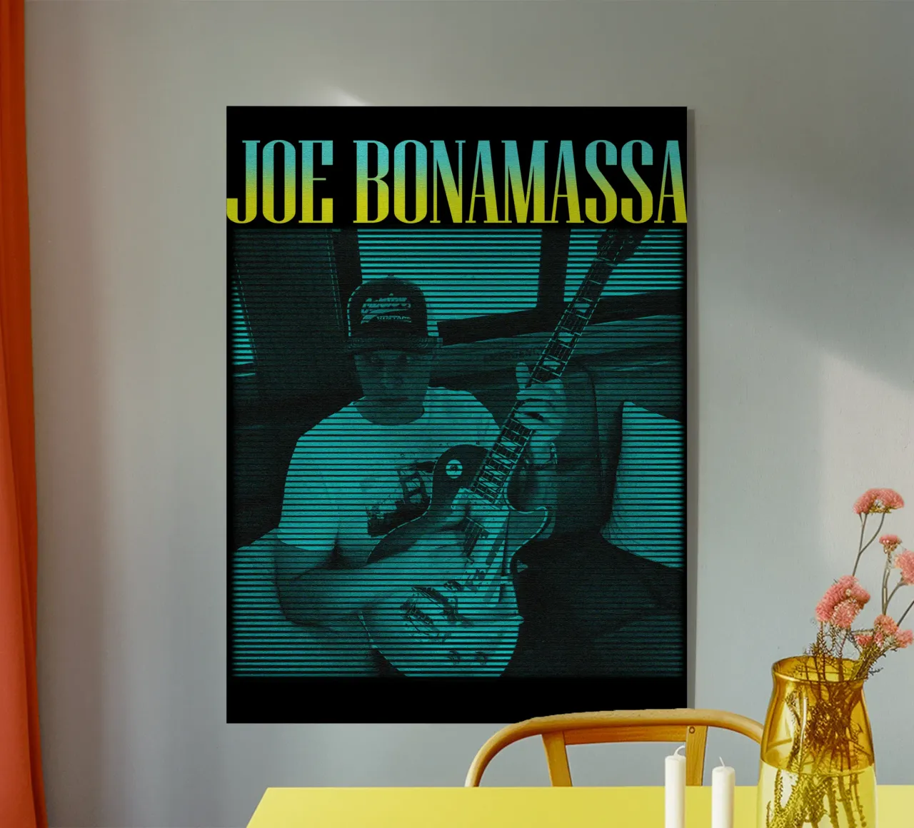 Joe Bonamassa musicista classico plexiglass da mannys_artt