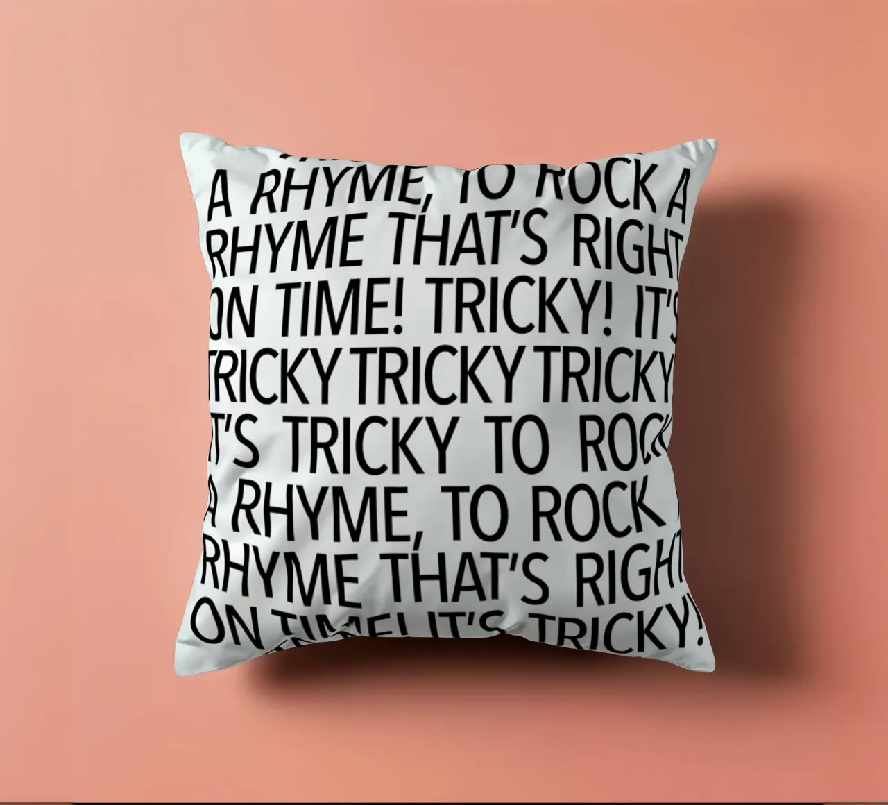 Rock a rhyme cuscino da Studio One