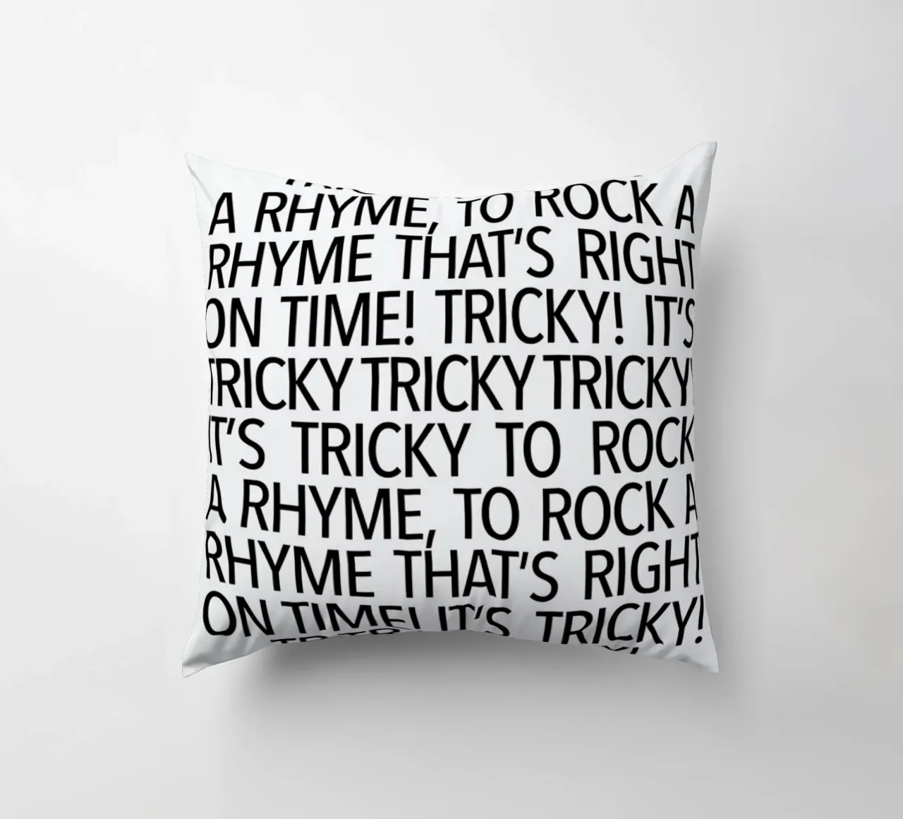 Rock a rhyme cuscino da Studio One