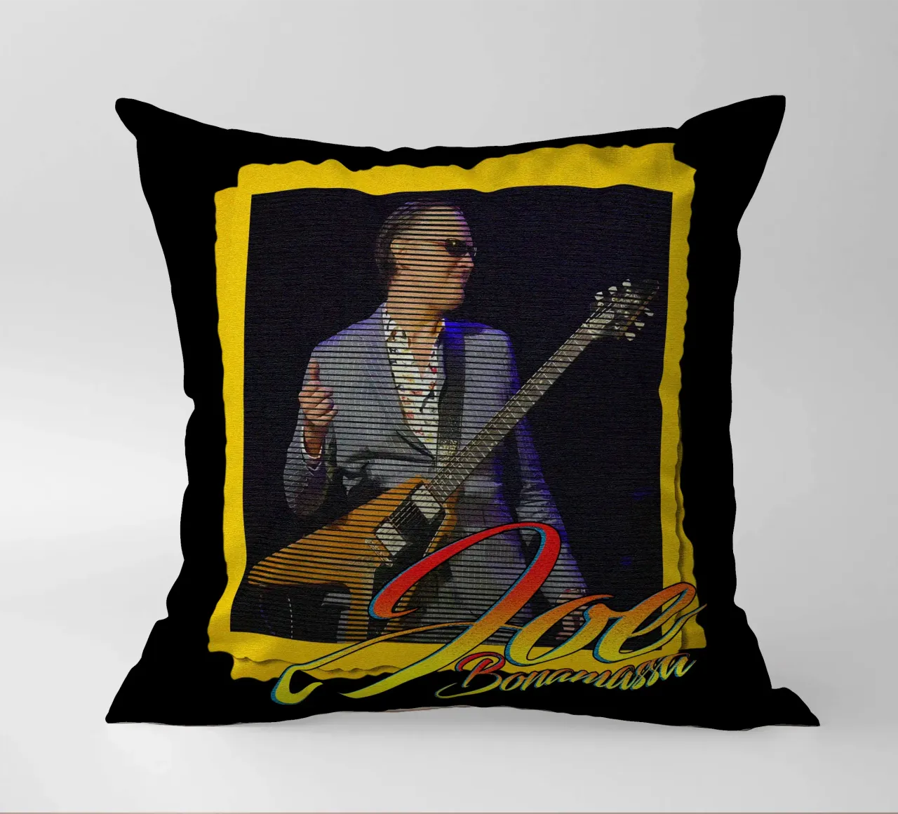 Joe Bonamassa Chitarrista Classico Popolare cuscino da mannys_artt