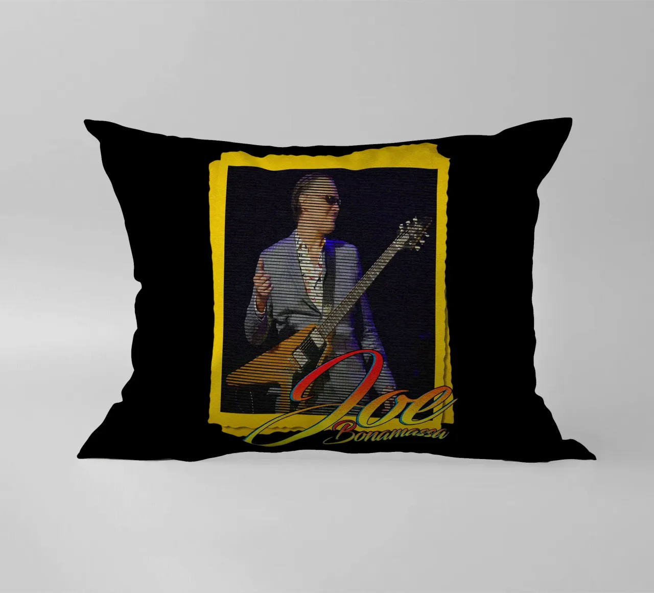 Joe Bonamassa Chitarrista Classico Popolare cuscino da mannys_artt