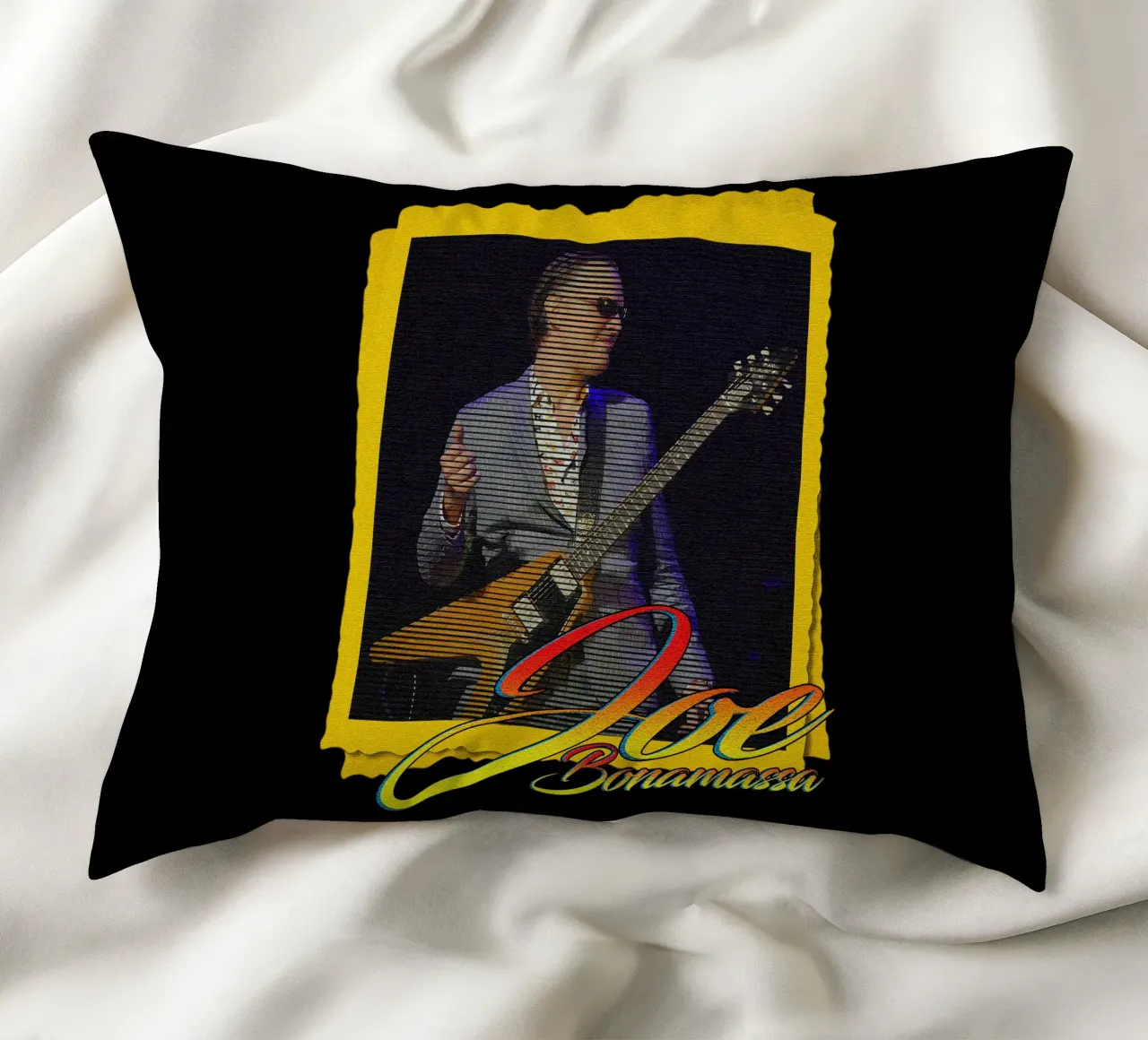 Joe Bonamassa Chitarrista Classico Popolare cuscino da mannys_artt