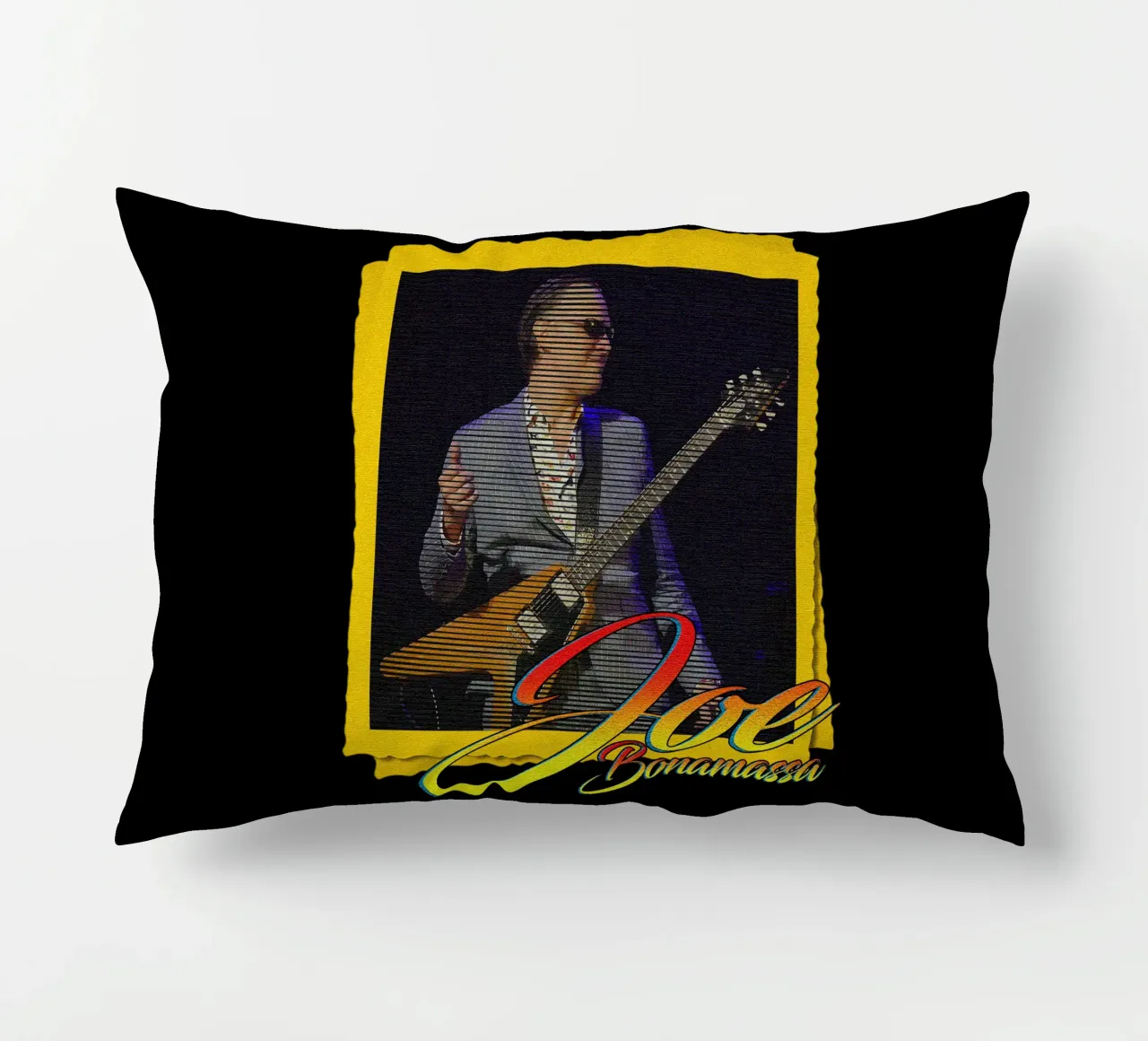 Joe Bonamassa Chitarrista Classico Popolare cuscino da mannys_artt