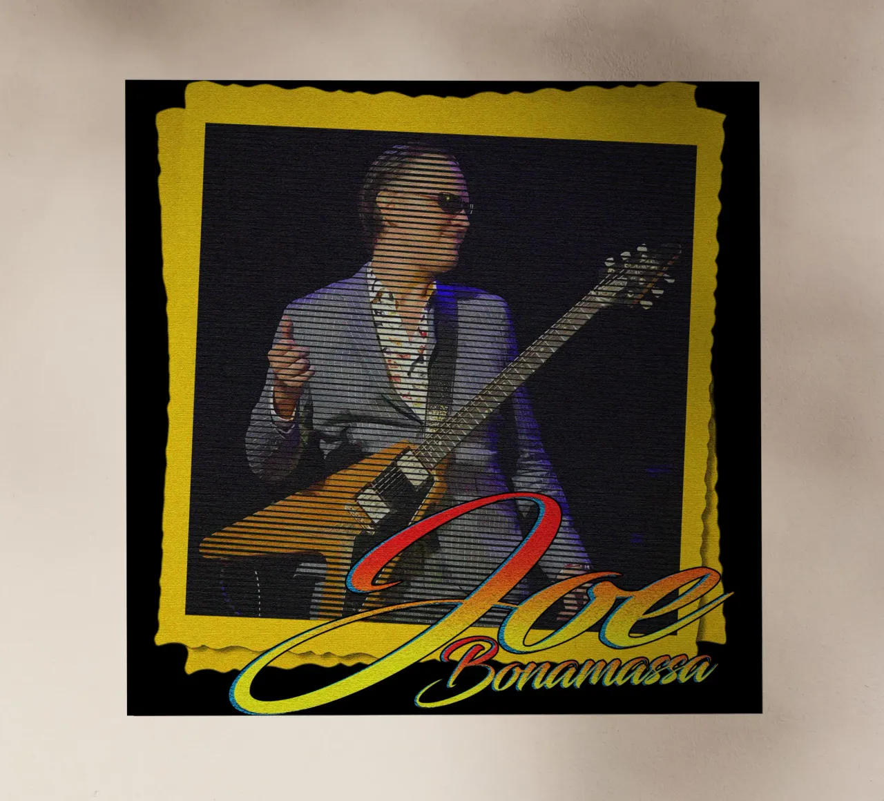 Joe Bonamassa Chitarrista Classico Popolare pellicola backlit da mannys_artt