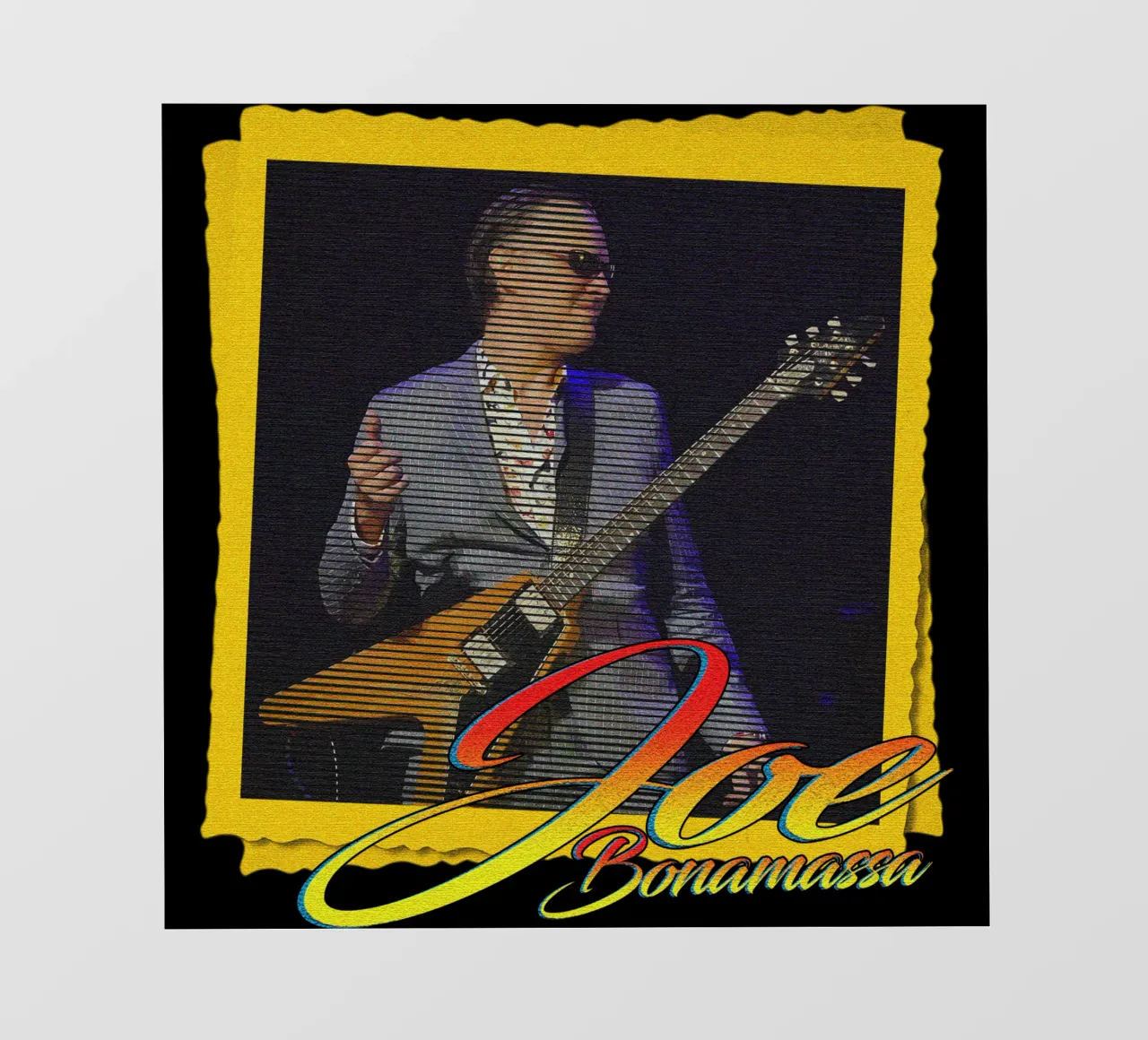 Joe Bonamassa Chitarrista Classico Popolare pellicola backlit da mannys_artt