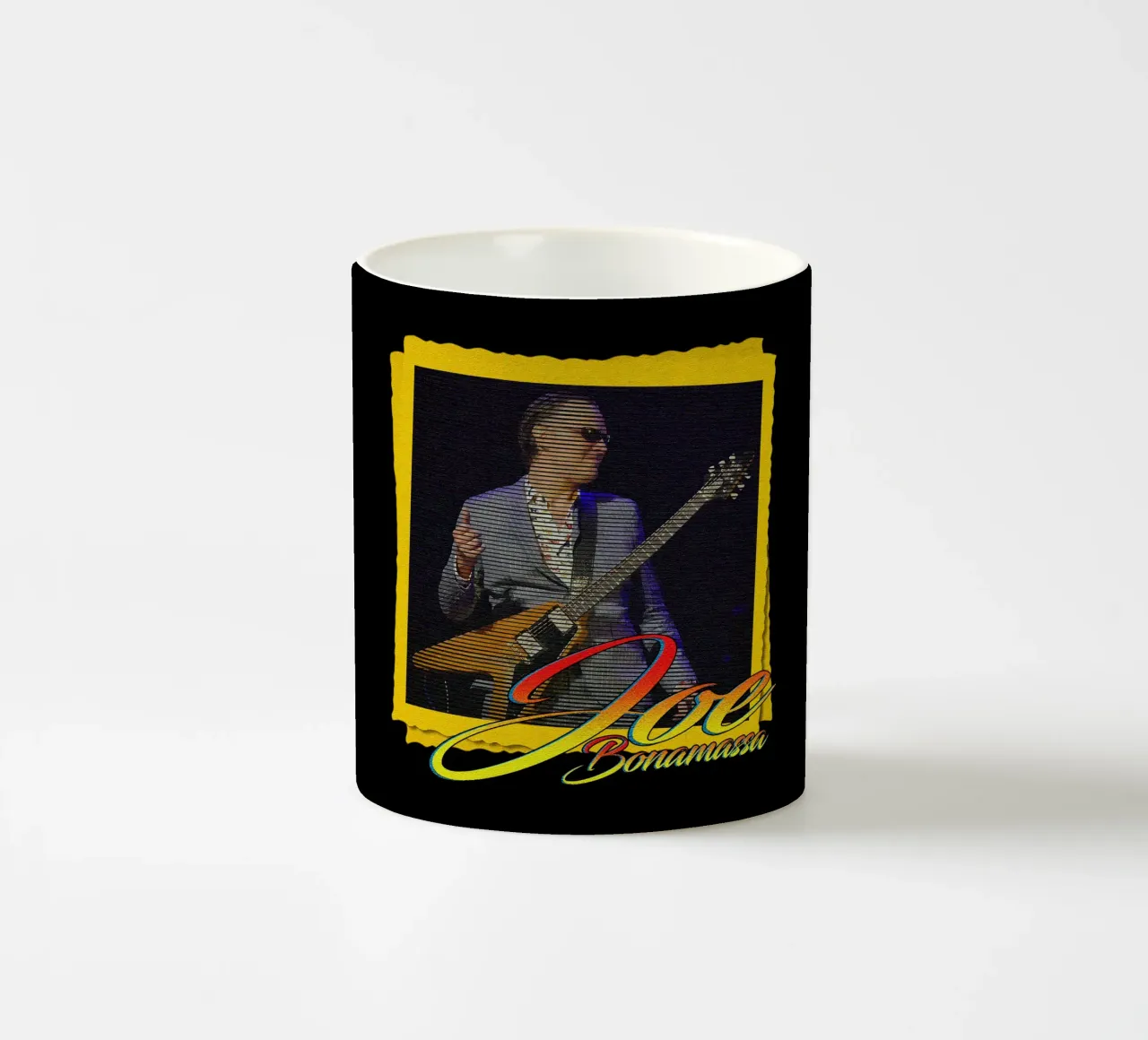 Joe Bonamassa Chitarrista Classico Popolare tazza in ceramica da mannys_artt