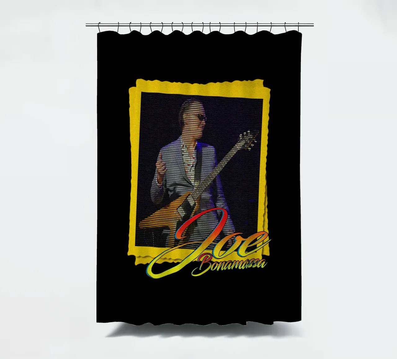 Joe Bonamassa Chitarrista Classico Popolare tenda da doccia da mannys_artt