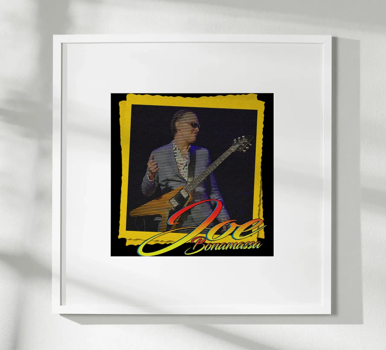 Joe Bonamassa Chitarrista Classico Popolare carta hahnemühle da mannys_artt