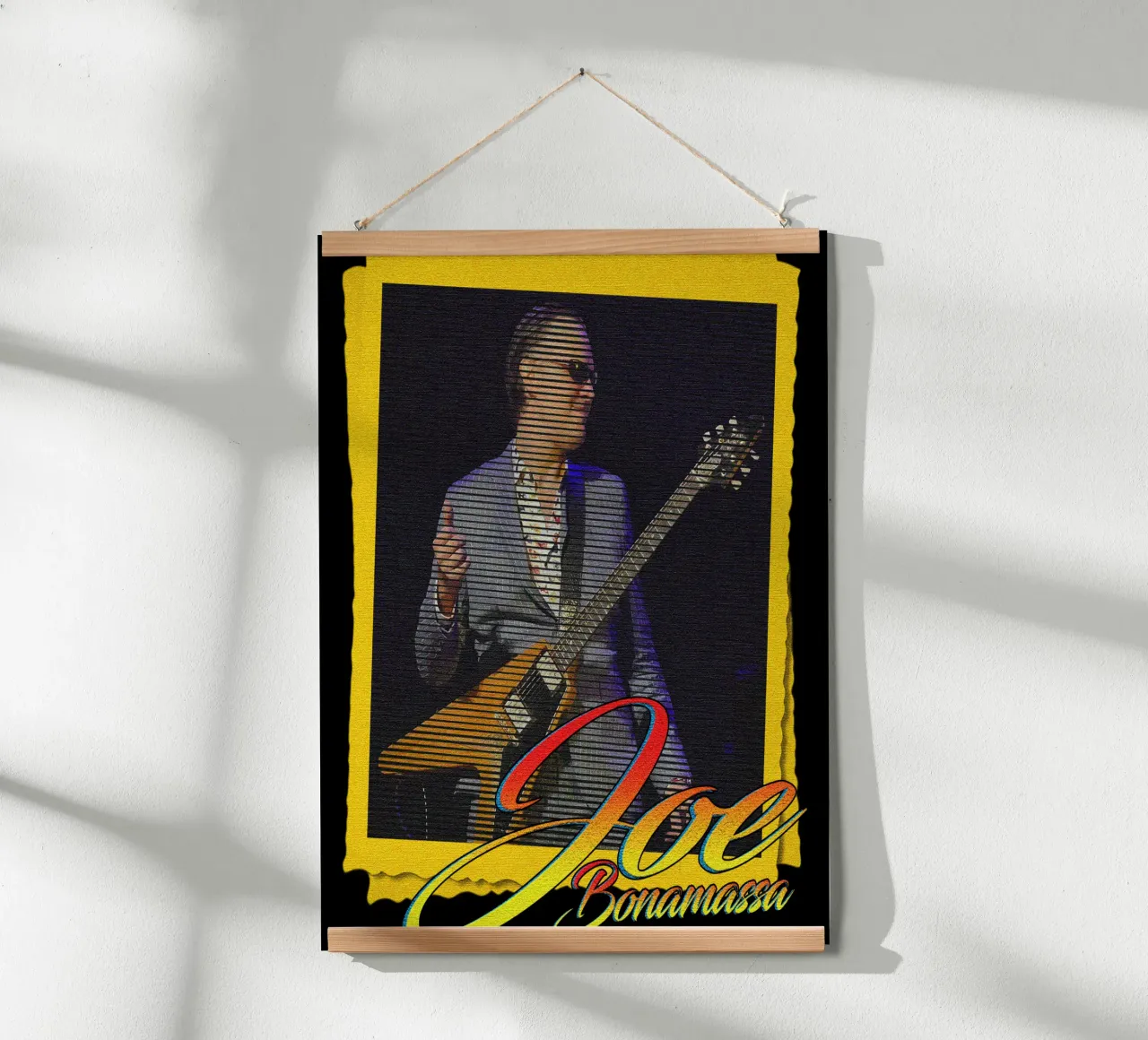 Joe Bonamassa Chitarrista Classico Popolare carta hahnemühle da mannys_artt