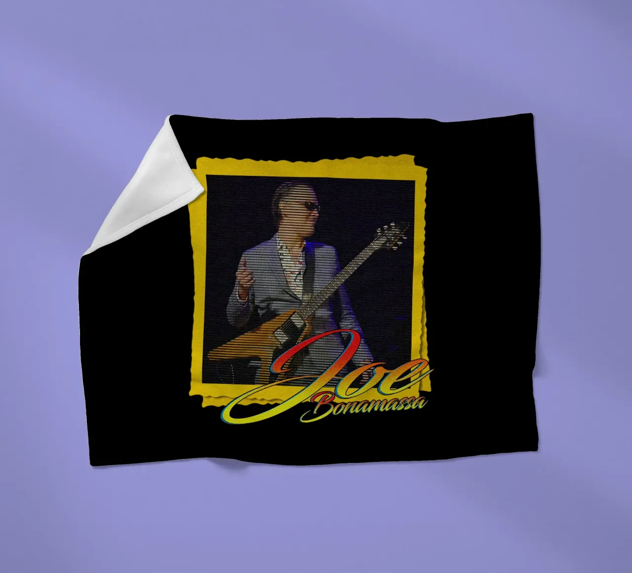 Joe Bonamassa Chitarrista Classico Popolare coperta in pile da mannys_artt