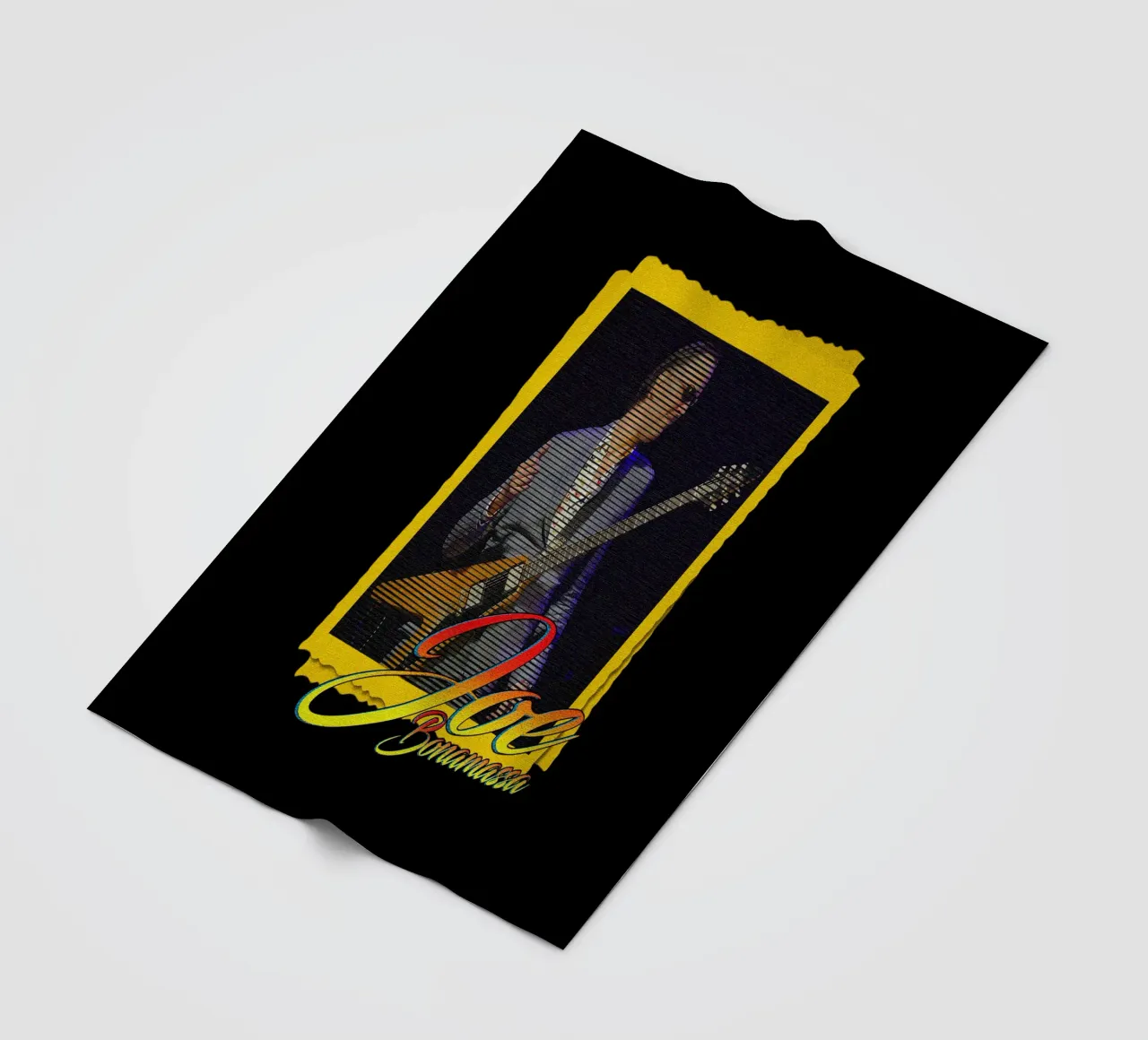 Joe Bonamassa Chitarrista Classico Popolare coperta in pile da mannys_artt
