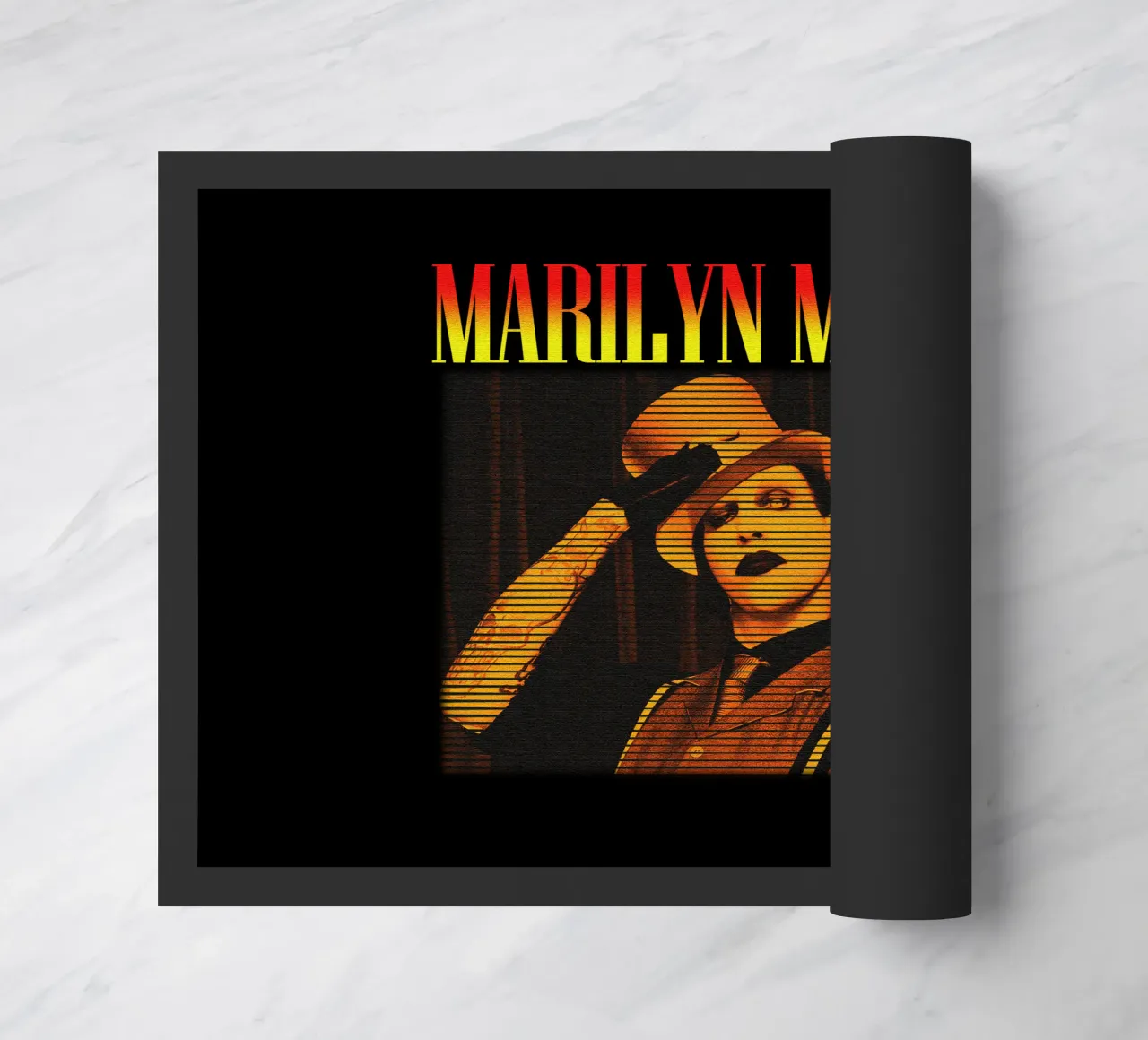 Marilyn Manson cantante classico zerbino da mannys_artt
