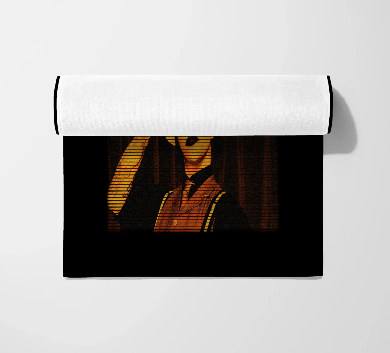 Marilyn Manson cantante classico telo mare da mannys_artt