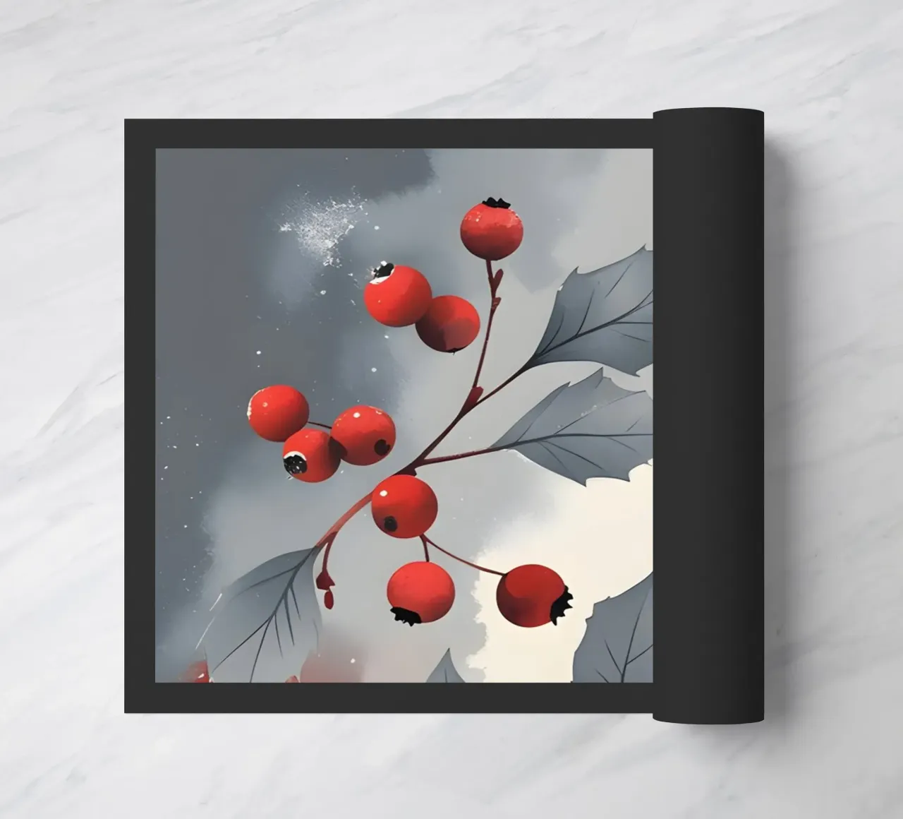 Ramo invernale con bacche zerbino da Botanical Gallery