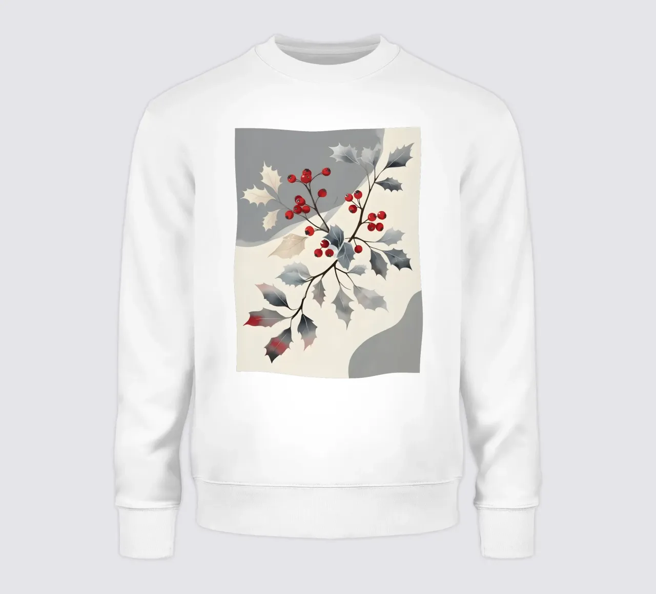Ramo invernale con bacche felpa da Botanical Gallery