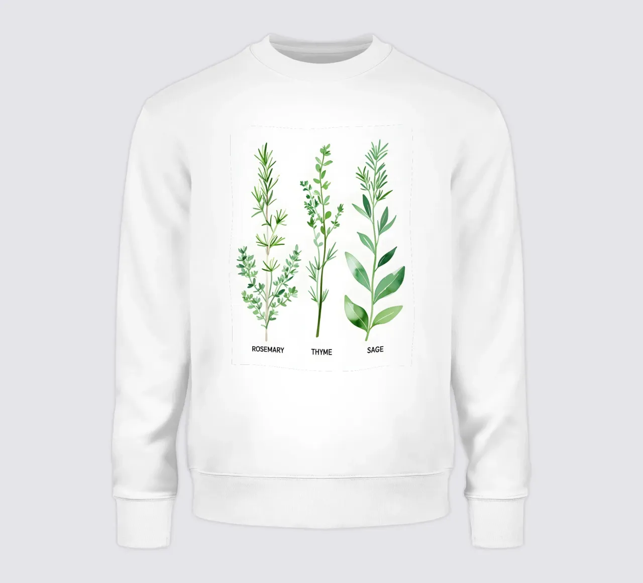 Collezione Nordic Herb Garden felpa da Botanical Gallery