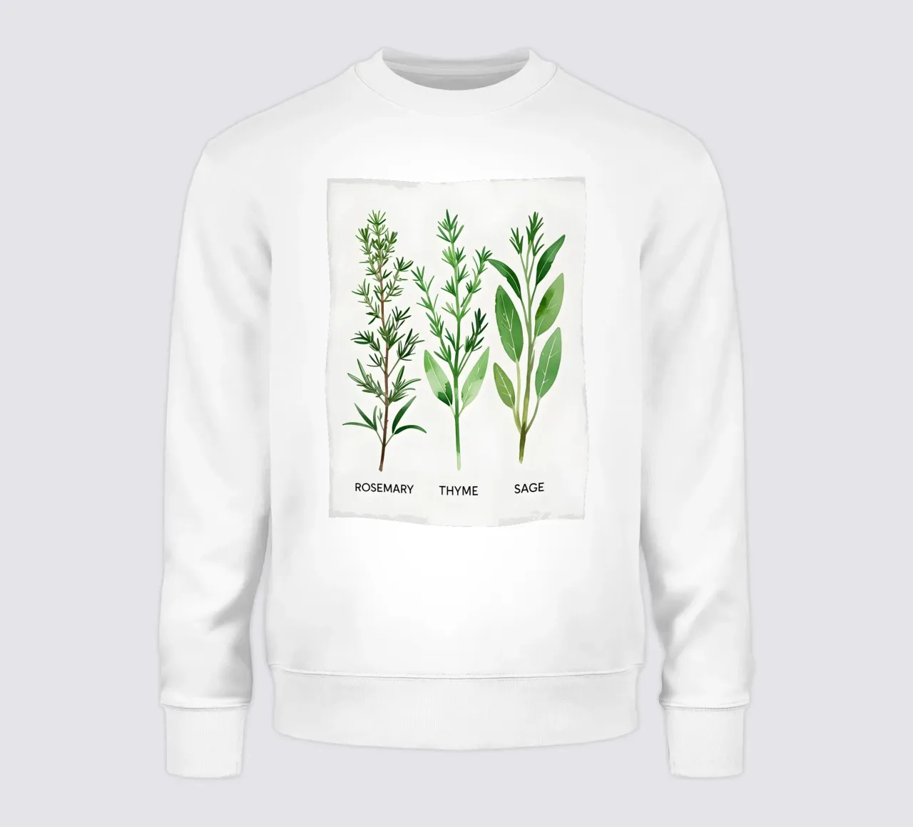 Collezione Nordic Herb Garden felpa da Botanical Gallery