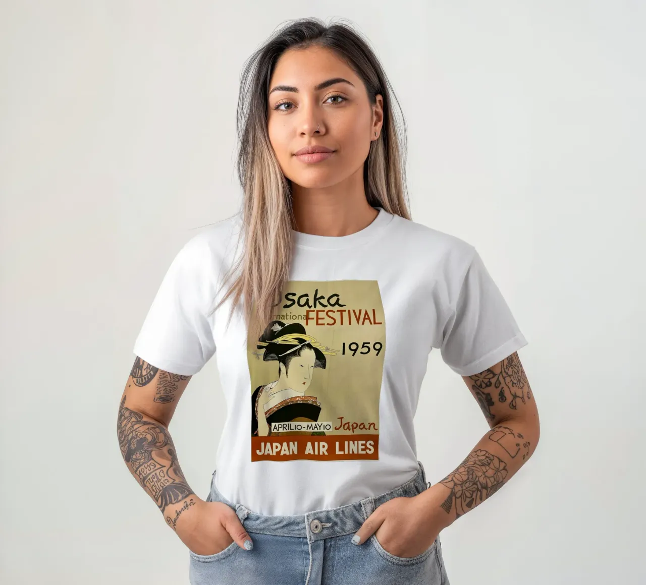 LINEE AEREE GIAPPONESI t-shirt da VioldaviShop