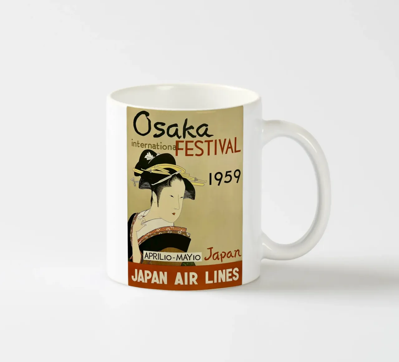 LINEE AEREE GIAPPONESI tazza in ceramica da VioldaviShop