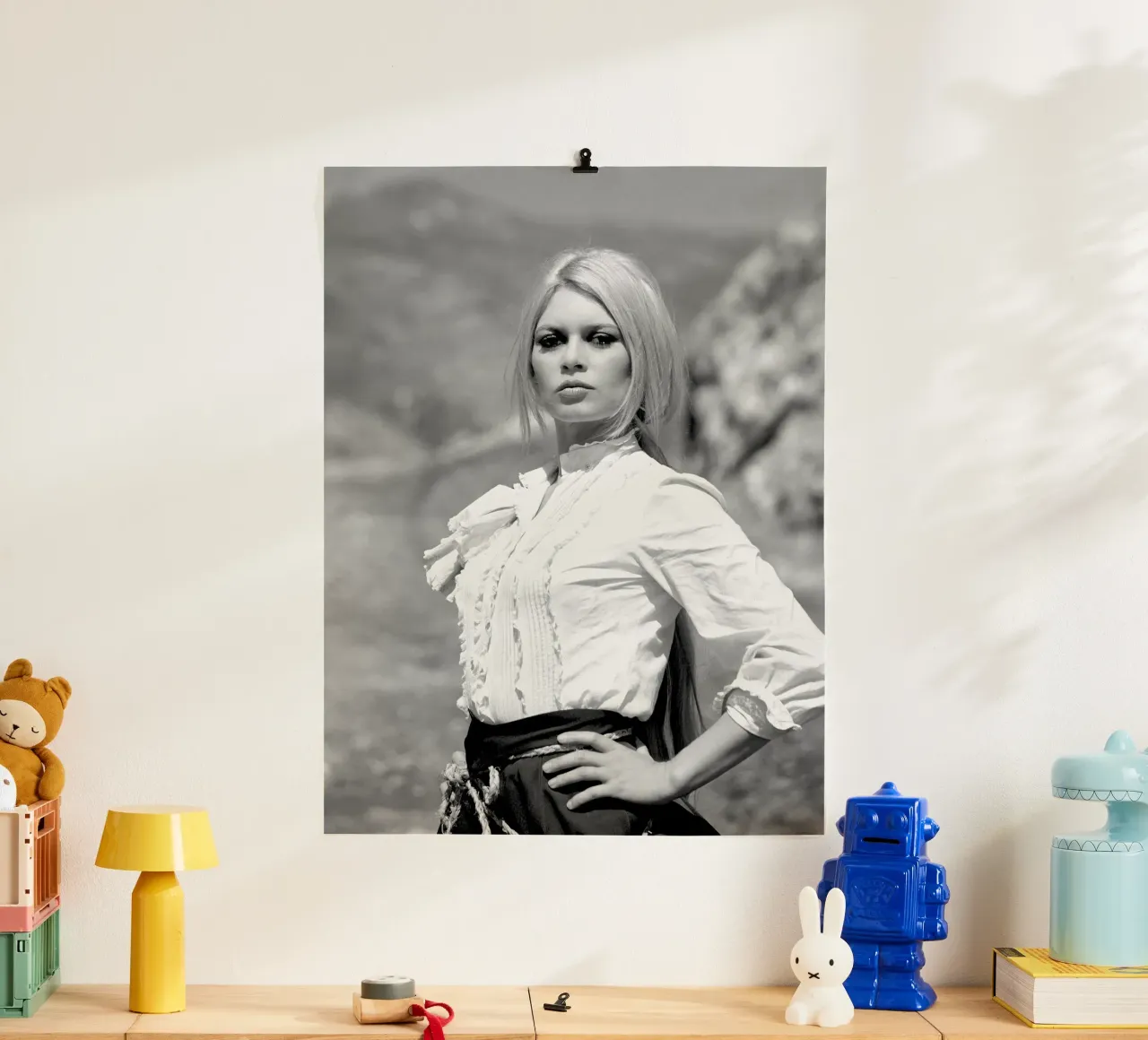 Brigitte Bardot in Shalako carta hahnemühle da vintgeseyn