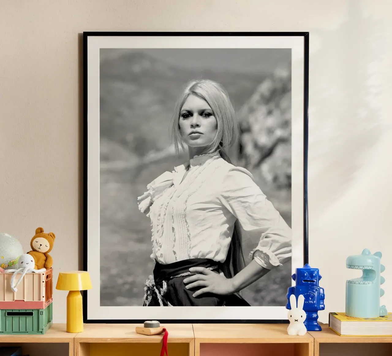 Brigitte Bardot in Shalako carta hahnemühle da vintgeseyn