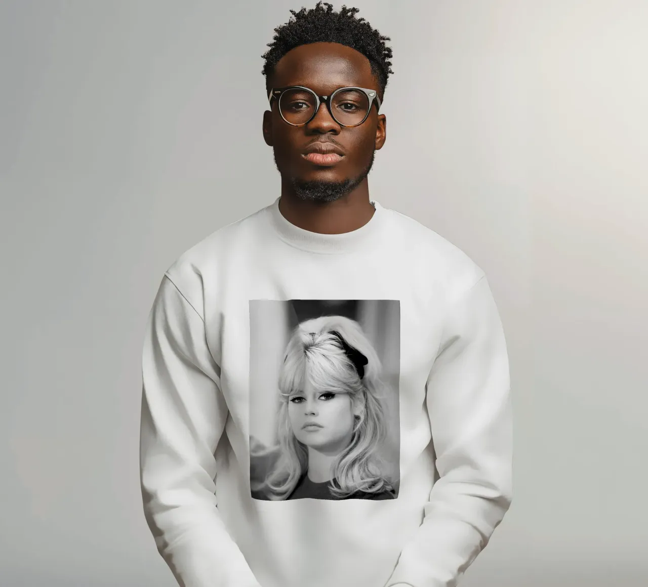 Brigitte Bardot in AGENT felpa da vintgeseyn