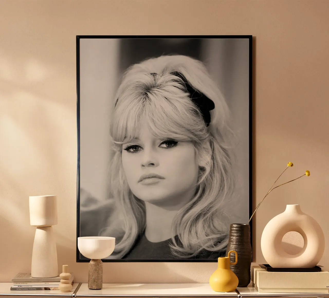Brigitte Bardot in AGENT carta hahnemühle da vintgeseyn