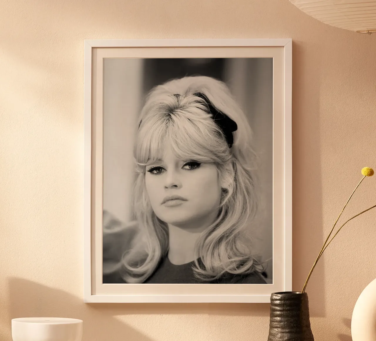 Brigitte Bardot in AGENT carta hahnemühle da vintgeseyn