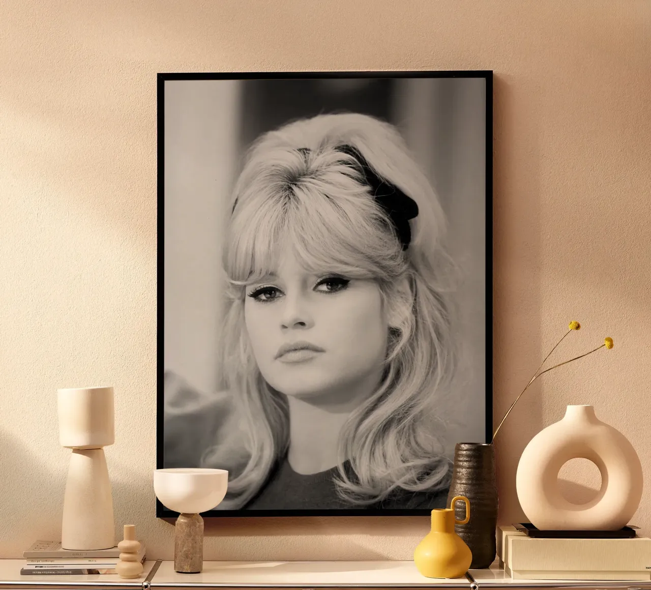 Brigitte Bardot in AGENT poster da vintgeseyn