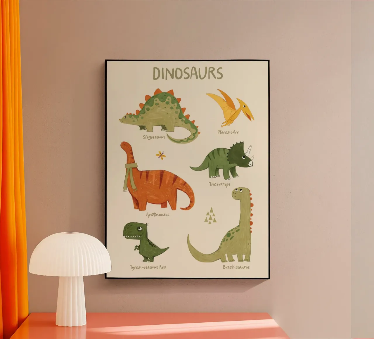 Dinosauri plexiglass da Panait Ivascu