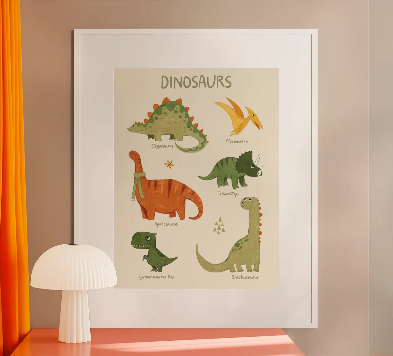 Dinosauri poster da Panait Ivascu