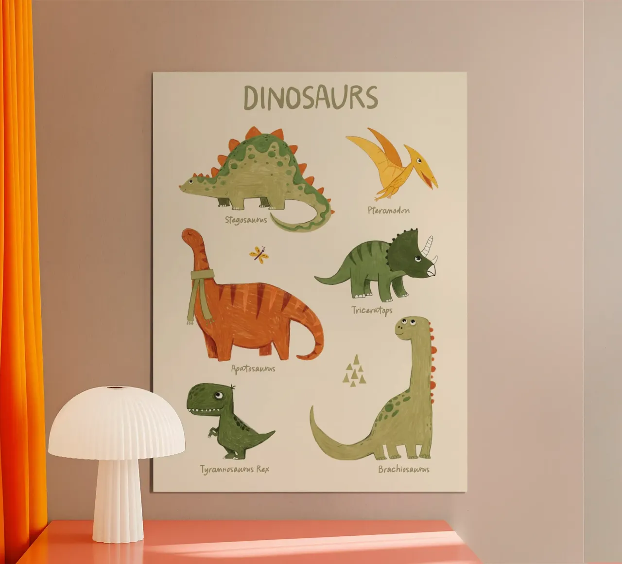 Dinosauri poster da Panait Ivascu