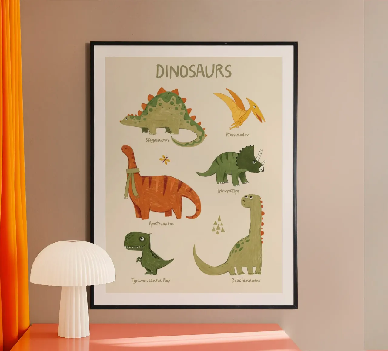 Dinosauri poster da Panait Ivascu