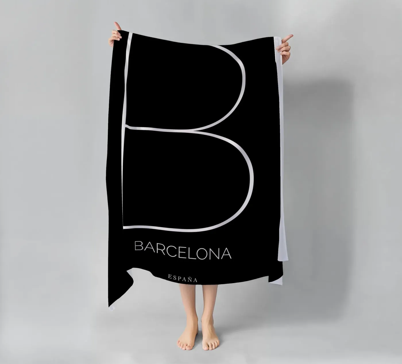 BARCELONA - nero telo mare da CityLights