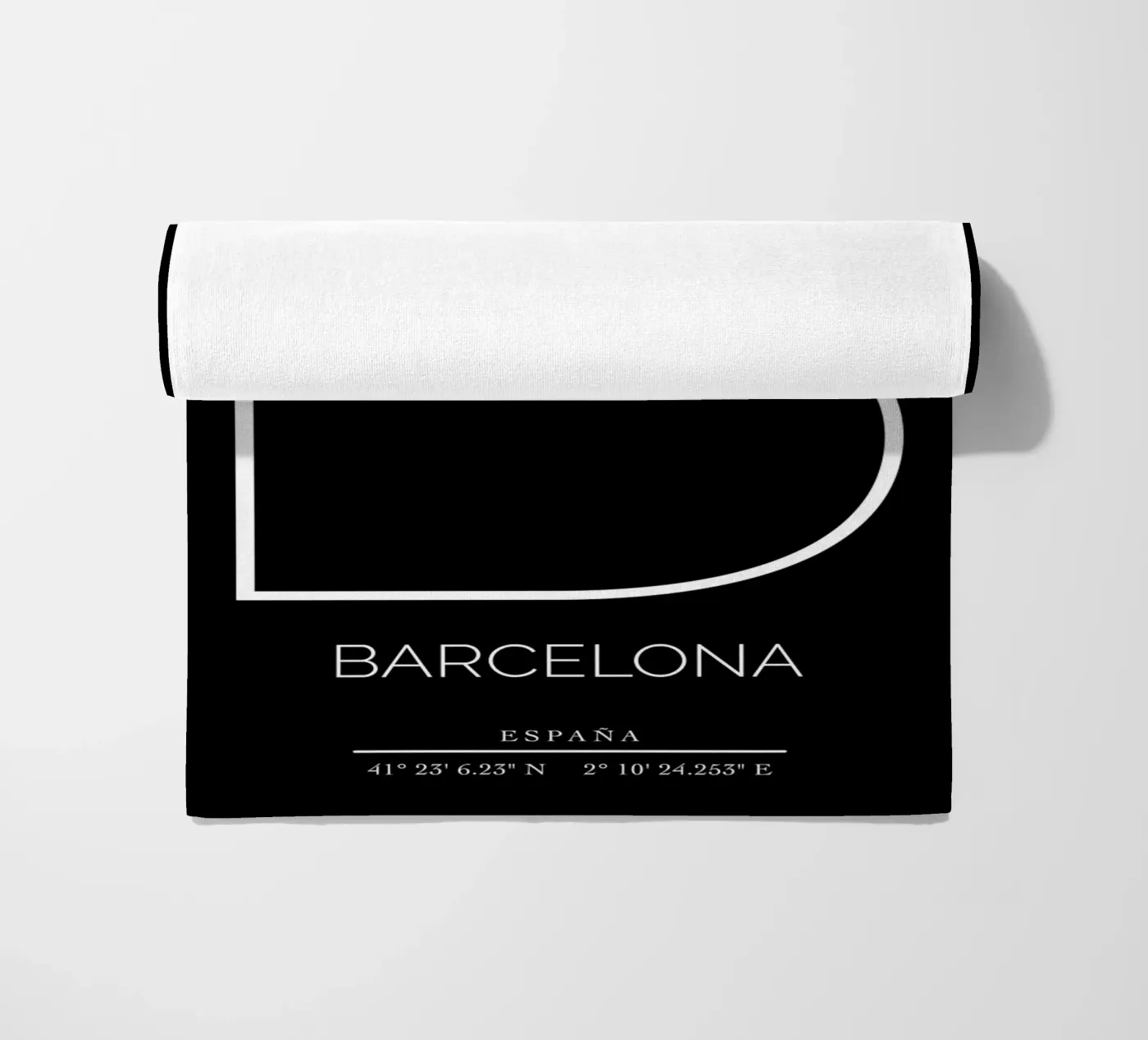BARCELONA - nero telo mare da CityLights