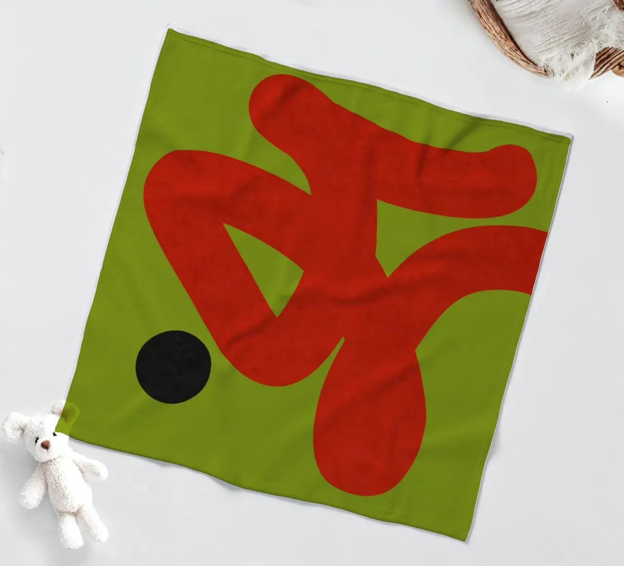 Tintenarbeit 030 Fleecedecke von amini54