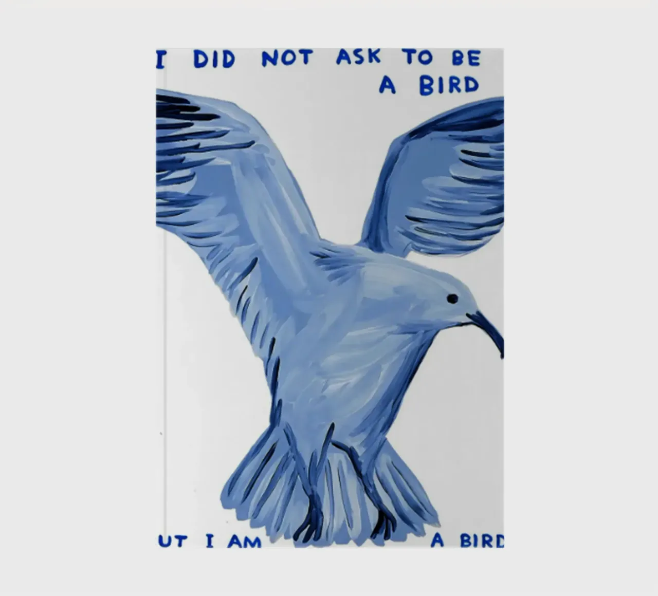 I Did Not Ask To Be A Bird notebook by Annie