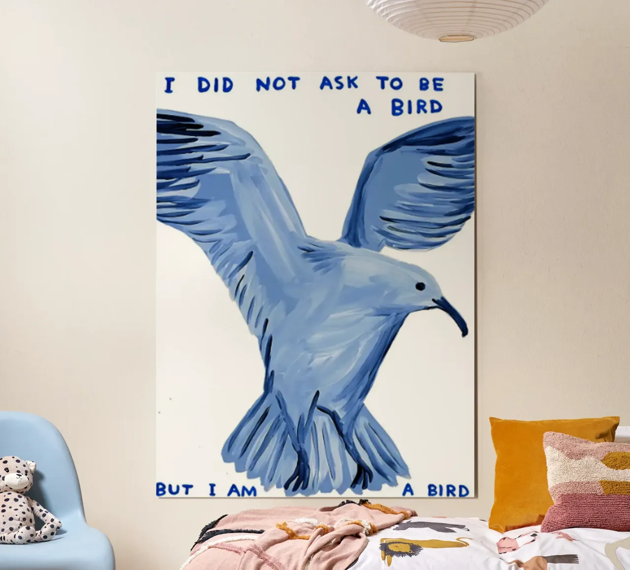 I Did Not Ask To Be A Bird hahnemühle by Annie