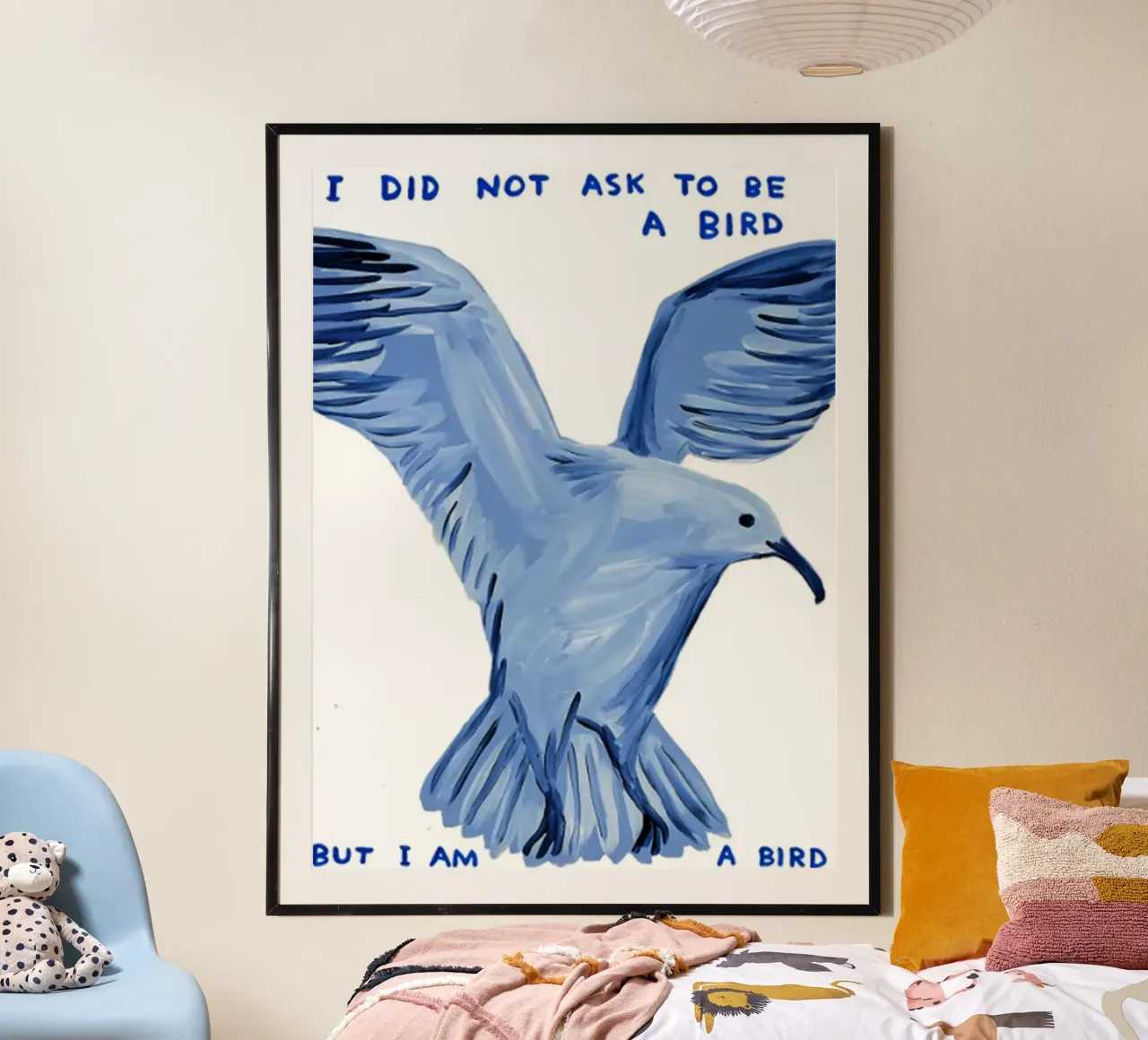 I Did Not Ask To Be A Bird hahnemühle by Annie