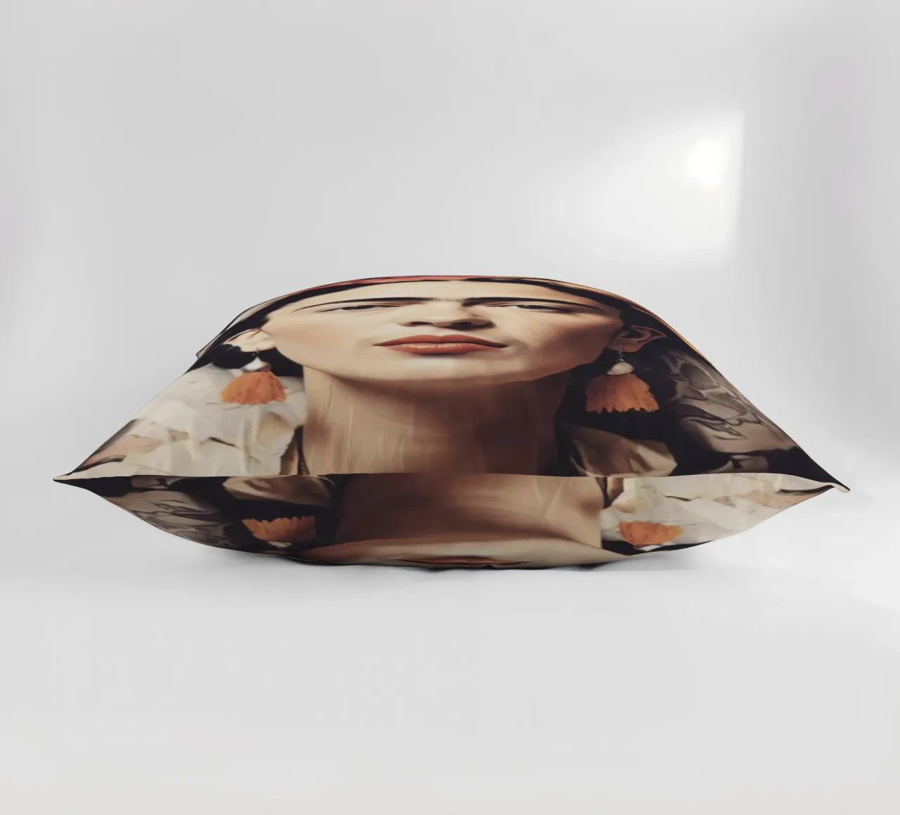 Frida Boho in stile pastello cuscino da Carinaprint