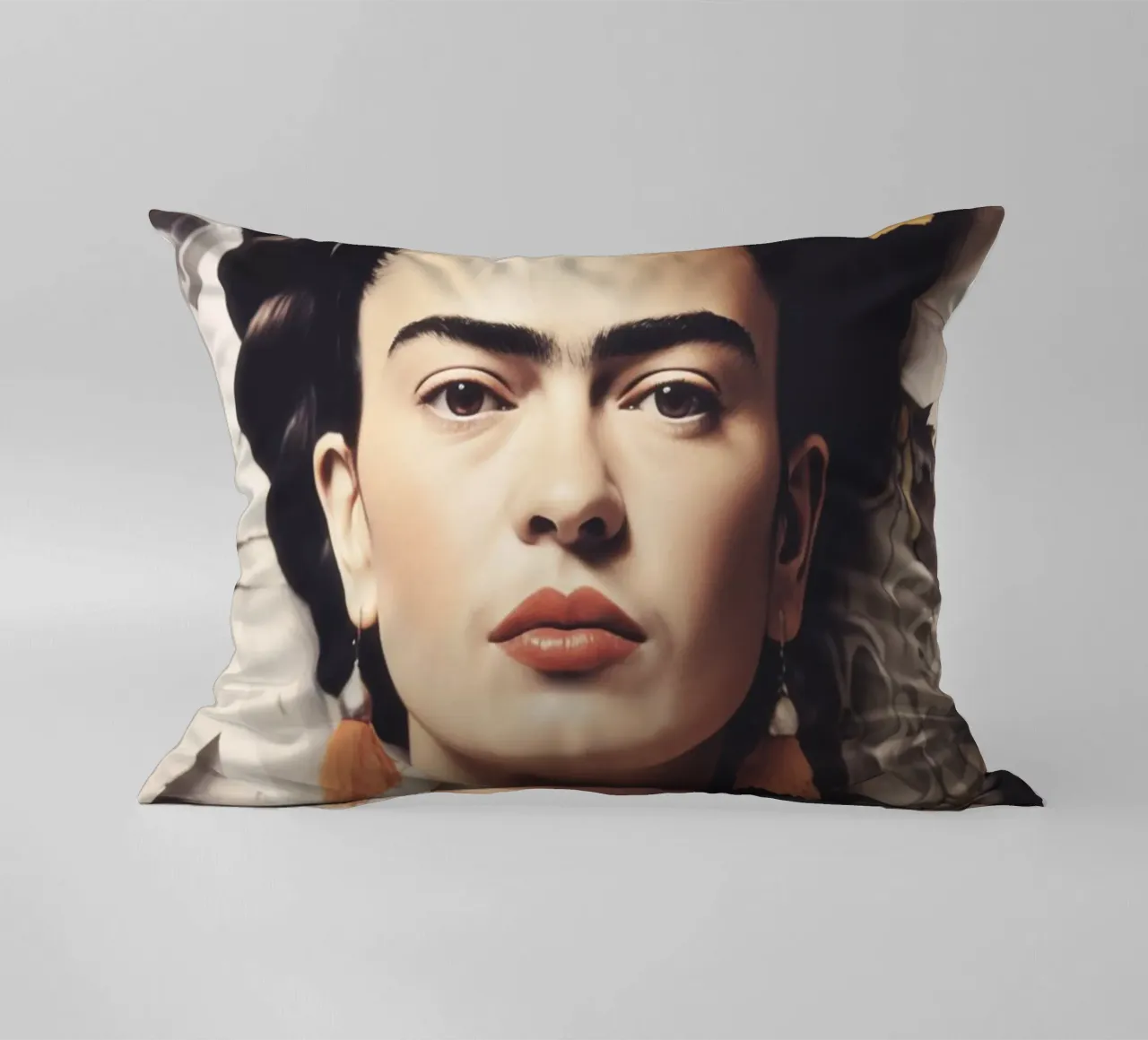 Frida Boho in stile pastello cuscino da Carinaprint