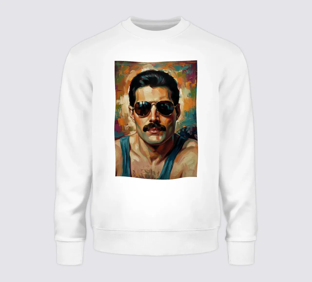 L'icona di Freddie Mercury felpa da Lembayung art