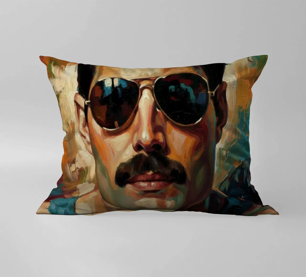 L'icona di Freddie Mercury cuscino da Lembayung art